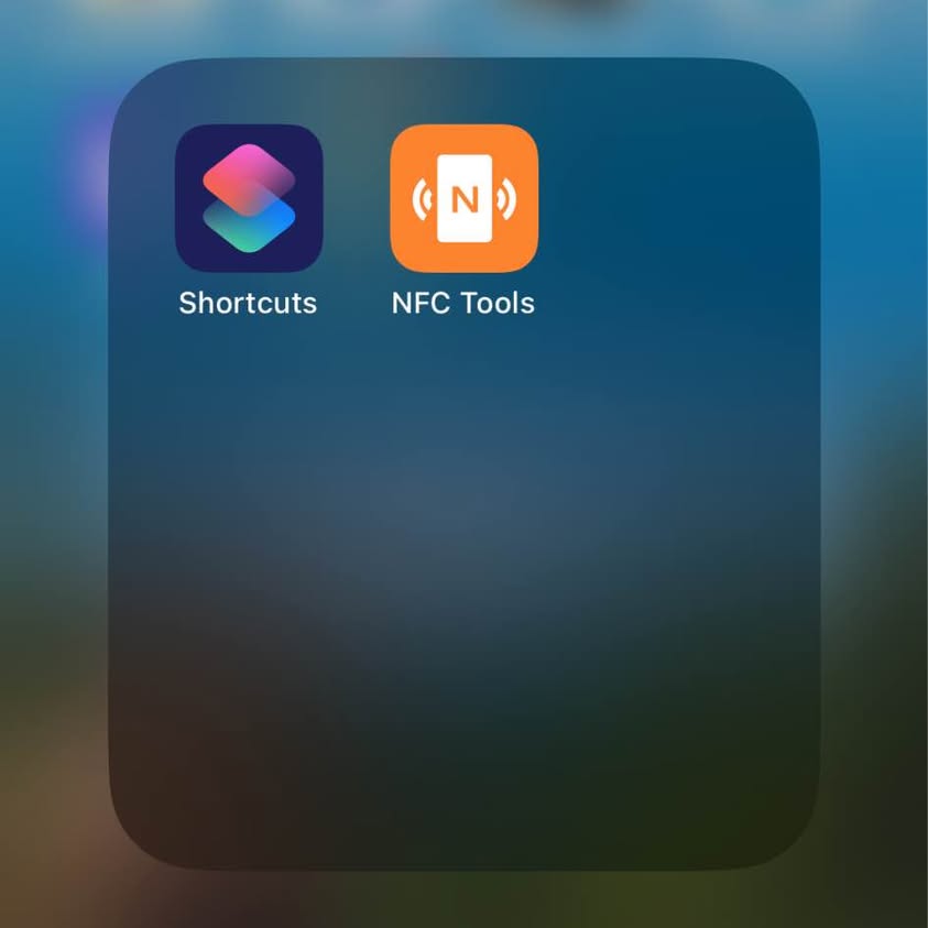 NFC Emergency Contact Keychain – 3D Printed