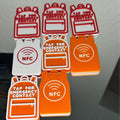 NFC Emergency Contact Keychain – 3D Printed
