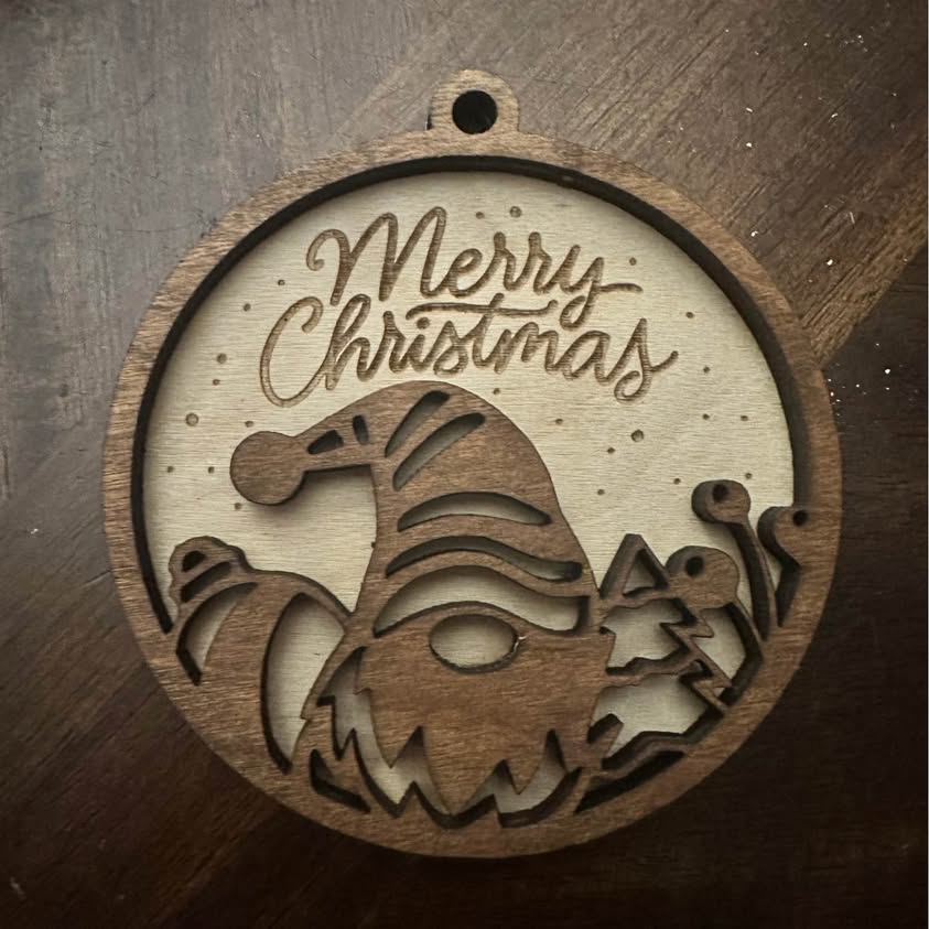 Gnome Christmas Ornament