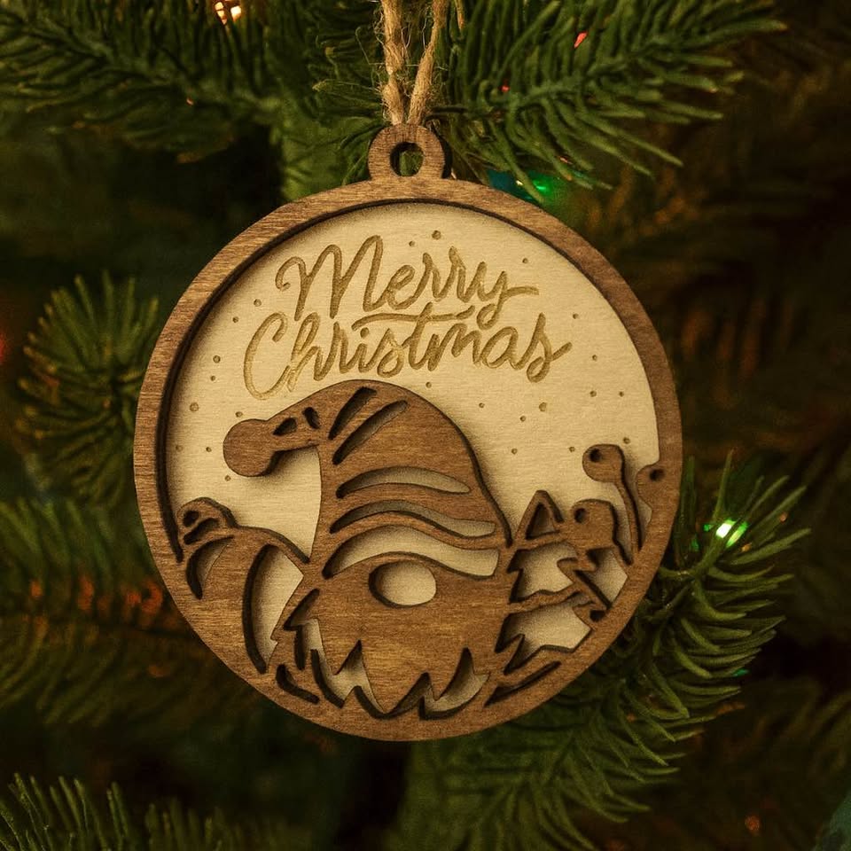 Gnome Christmas Ornament
